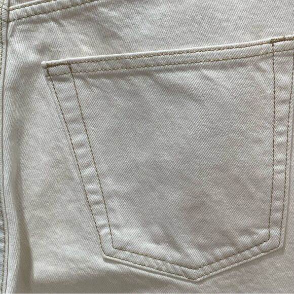 Ivory high Waisted Jeans, Topshop, Size 8 - Picture 10 of 11